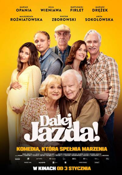 Filmplakat Dalej jazda!