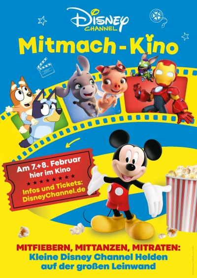 Filmplakat: Sa. 07. und So. 08.02.: Disney Mitmachkino zum Super-Sparpreis