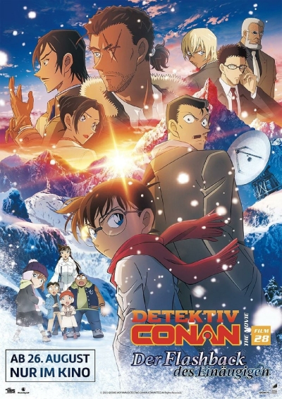 Filmplakat: Anime Night 26.08.: Detektiv Conan Film 28: Der Flashback des Einäugigen