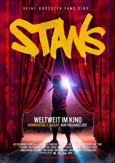 Filmplakat: Nur für kurze Zeit: EMINEM - Doku STANS im Klever Kino !