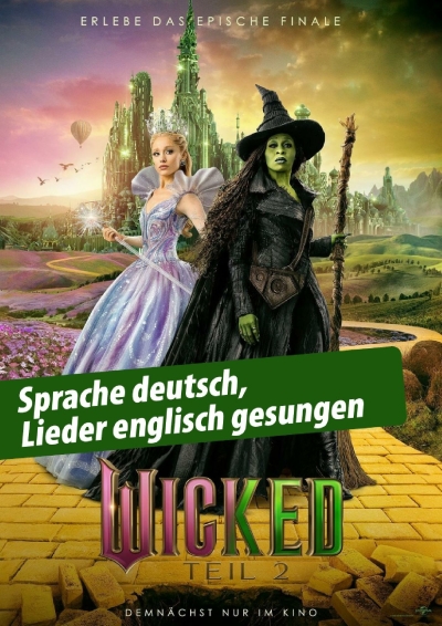 Filmplakat: WICKED Vorverkauf gestartet