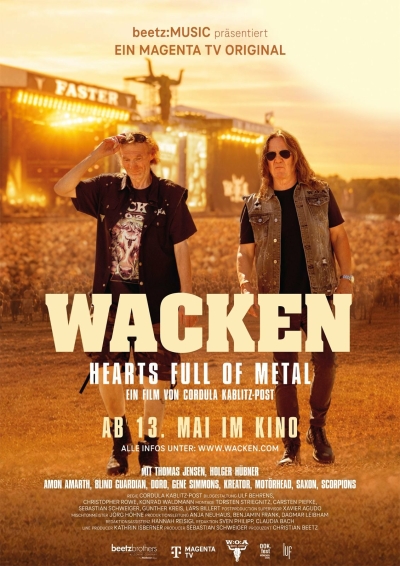 Filmplakat: Kleverland Heavy Metal - Fan´s aufgepaßt: WACKEN-Doku HEARTS FULL OF METAL im Klever Kino!
