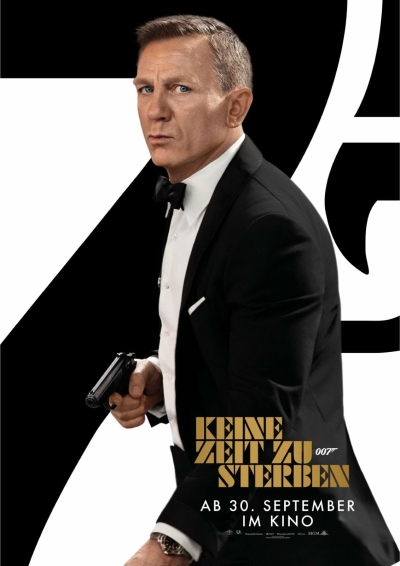 Filmplakat James Bond - Keine Zeit zu sterben