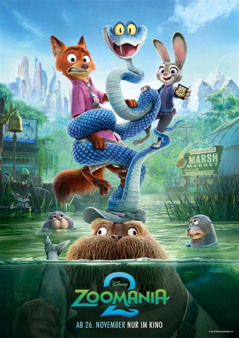 Szene aus Zoomania 2