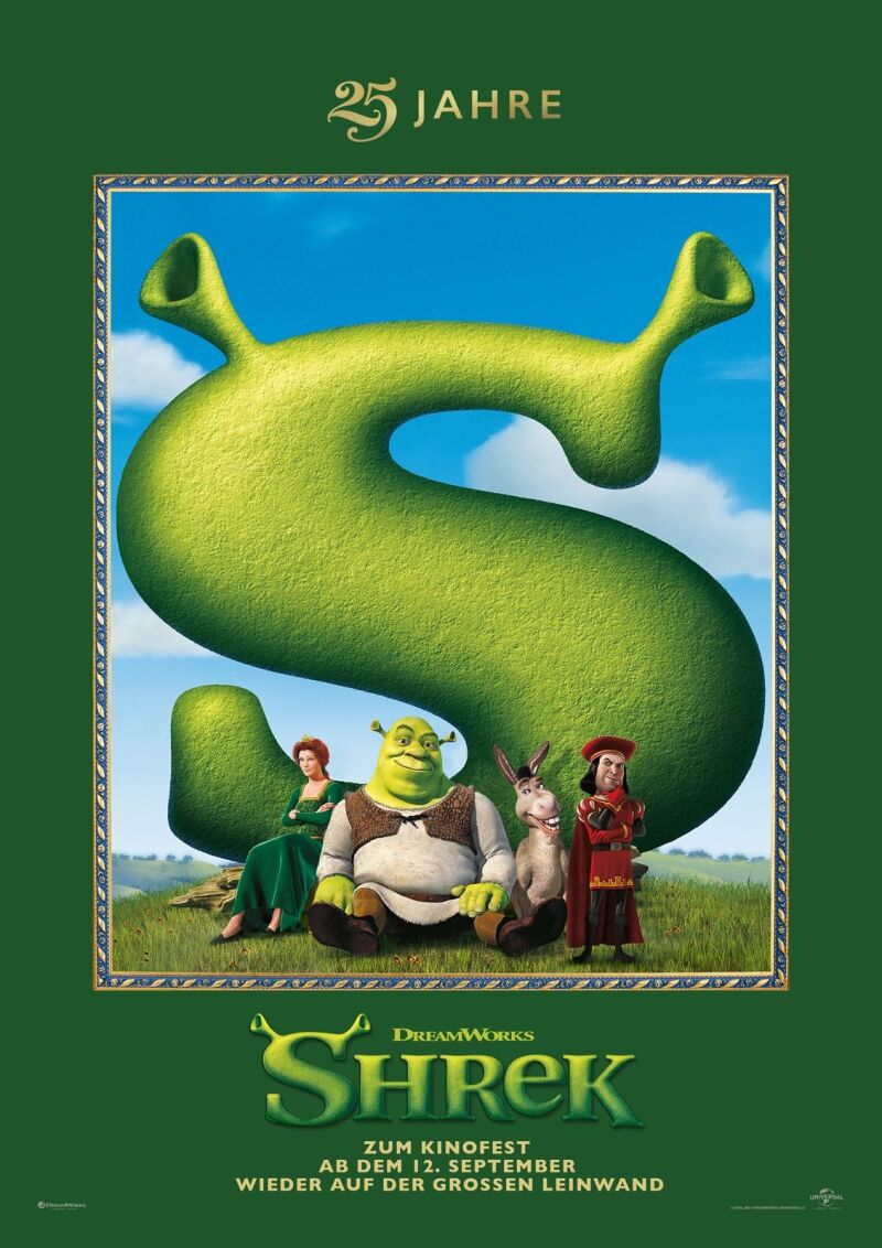 Szene aus Shrek - Der tollkühne Held - 25 Jahre
