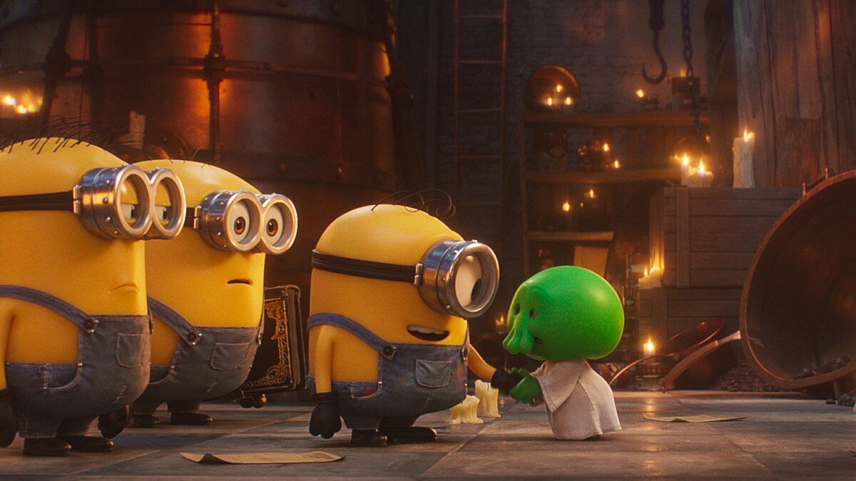 Szene aus Minions und Monster