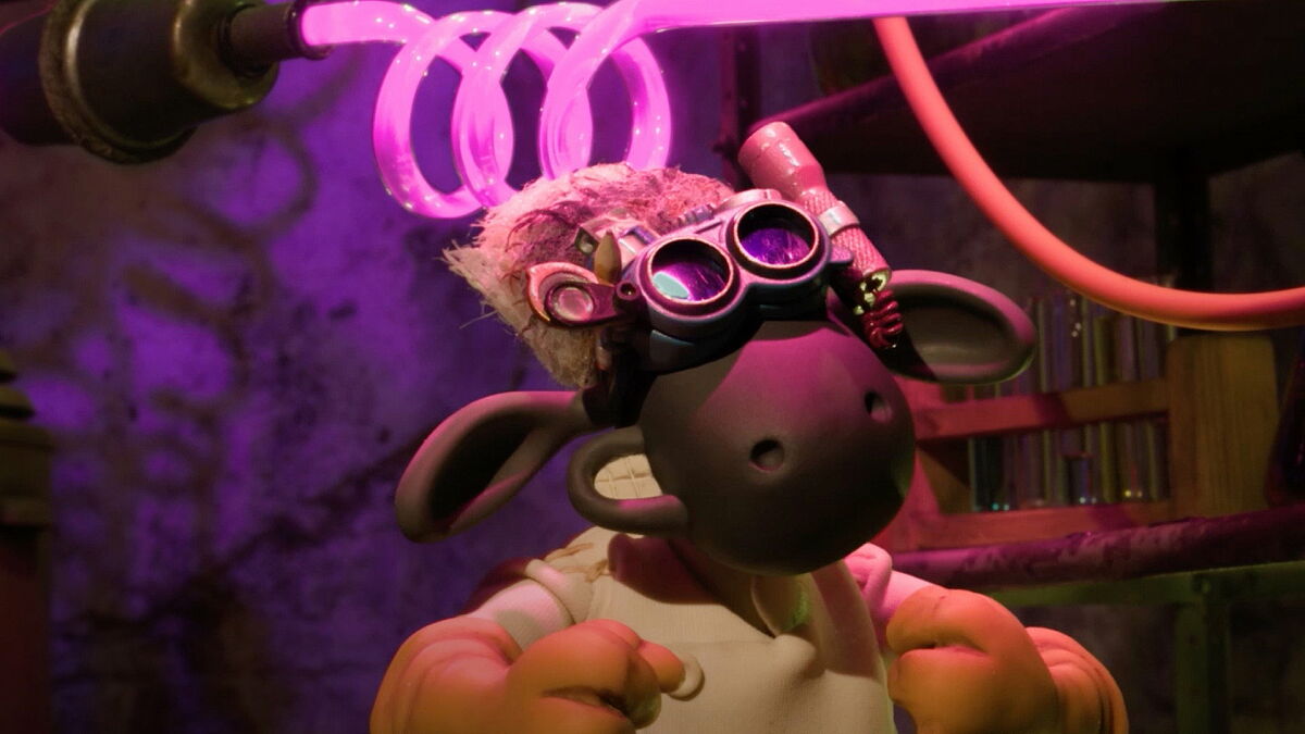 Szene aus Shaun das Schaf - Spuk im Kürbisfeld