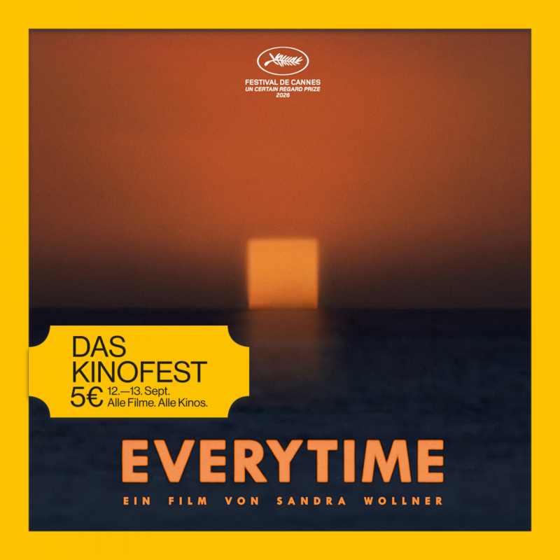 Bild: Wir feiern das KINOFEST 2026 am 12. und 13.09. alle Filme für nur 5 € Eintritt !