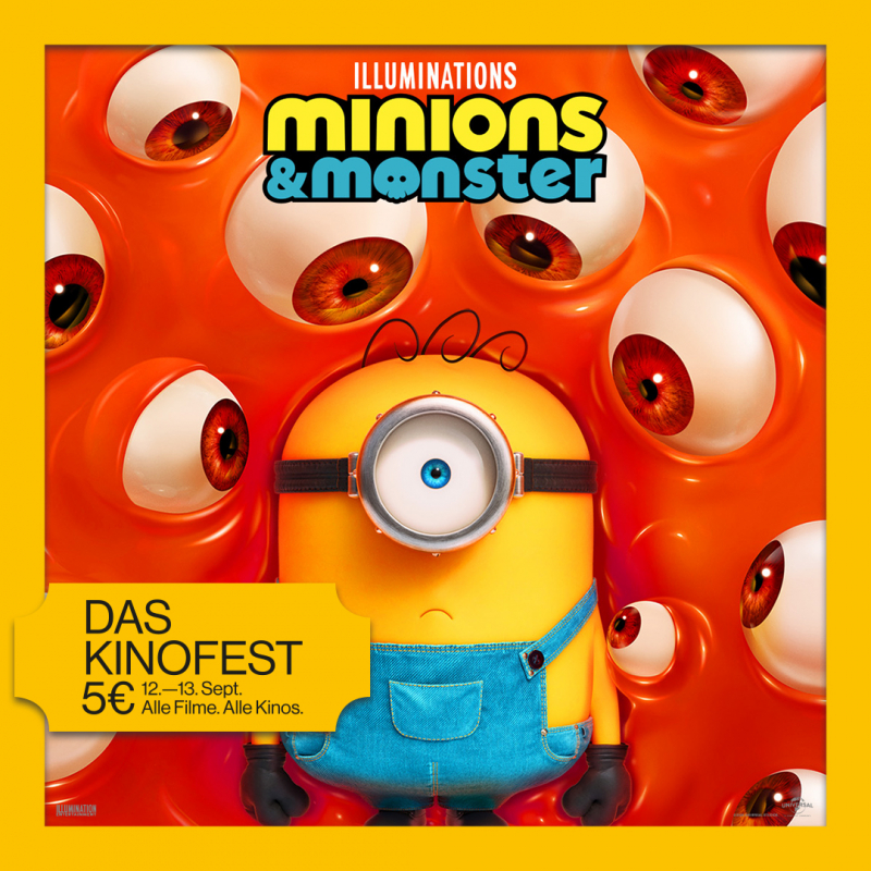 Bild: Wir feiern das KINOFEST 2026 am 12. und 13.09. alle Filme für nur 5 € Eintritt !