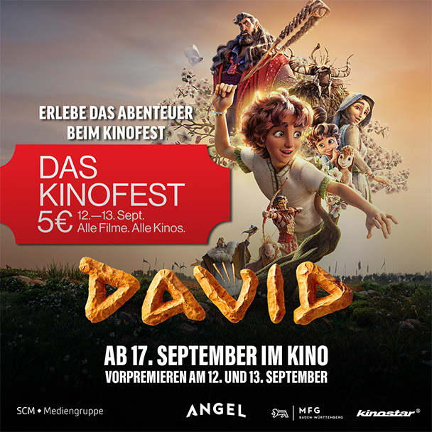 Bild: Wir feiern das KINOFEST 2026 am 12. und 13.09. alle Filme für nur 5 € Eintritt !
